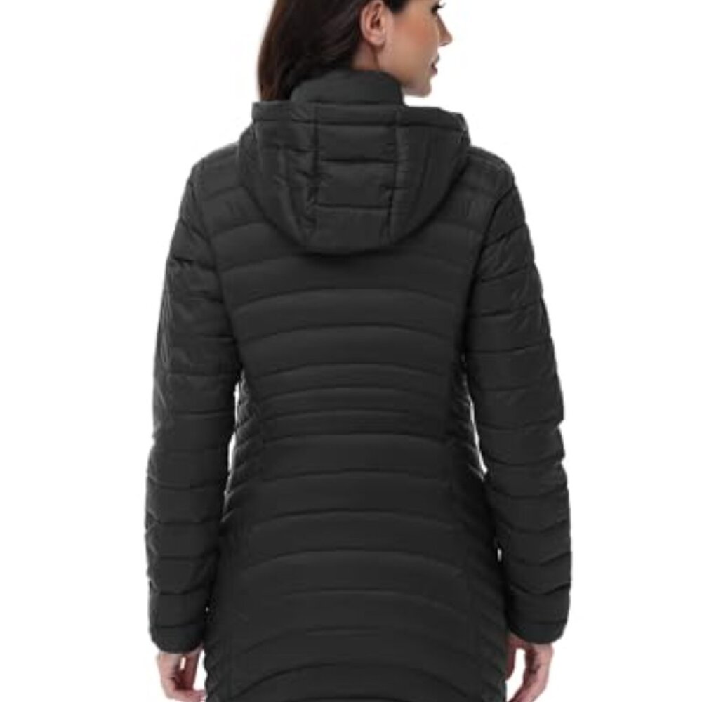 Mid-Length Packable Puffer Jacket Lightweight War… - image 4